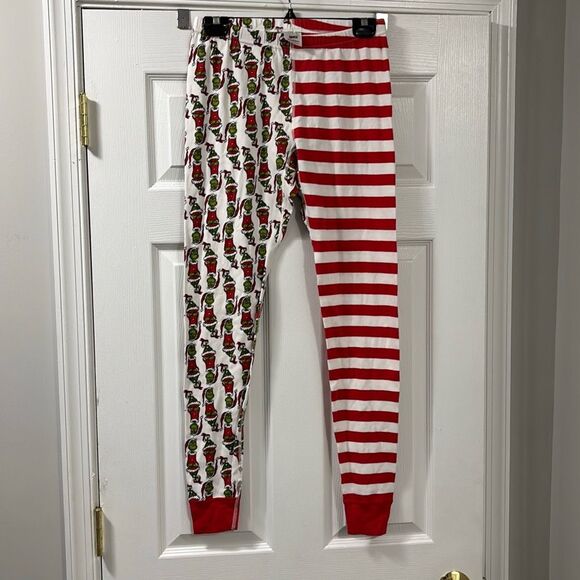 Hanna Andersson Dr Seuss Grinch mix it up Christmas pajama pants size small - Picture 1 of 3